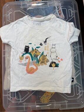 Reima Moomin Kids Graphic Tee 12-18 months